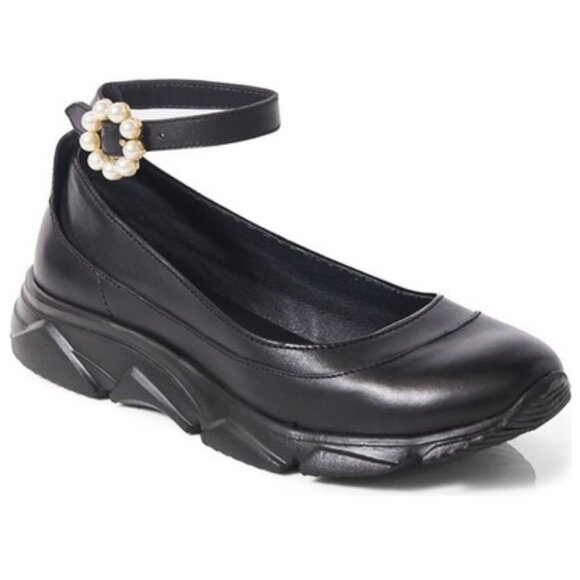 Free People Adventure Ballet Sneaker - Leather (For Women) - Picture 4 of 11